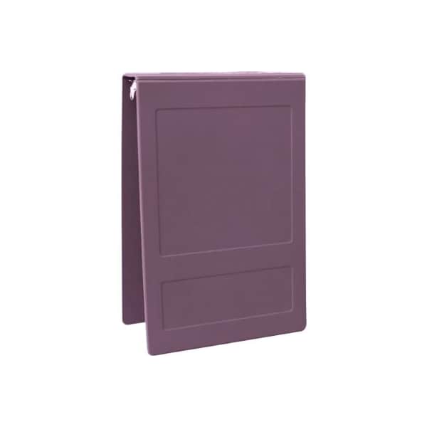 Omnimed 2" Molded Ring Binder, 3-Ring, Top Open, Holds 375 Sheets, Lilac